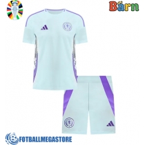 Fotballdrakt Barn Skottland Bortedraktsett EM 2024 Kortermet (+ Korte bukser)